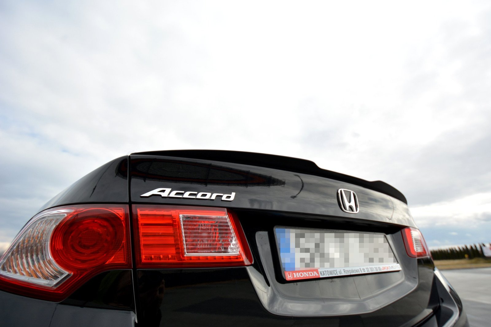 Extensión de Alerón Honda Accord MK8. (CU-Series) Preface Sedan - Imagen 2
