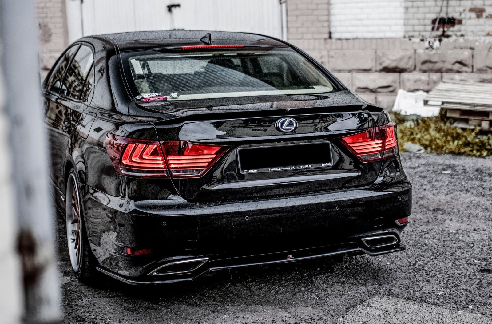 Extensión de Alerón Lexus LS Mk4 Facelift - Imagen 6