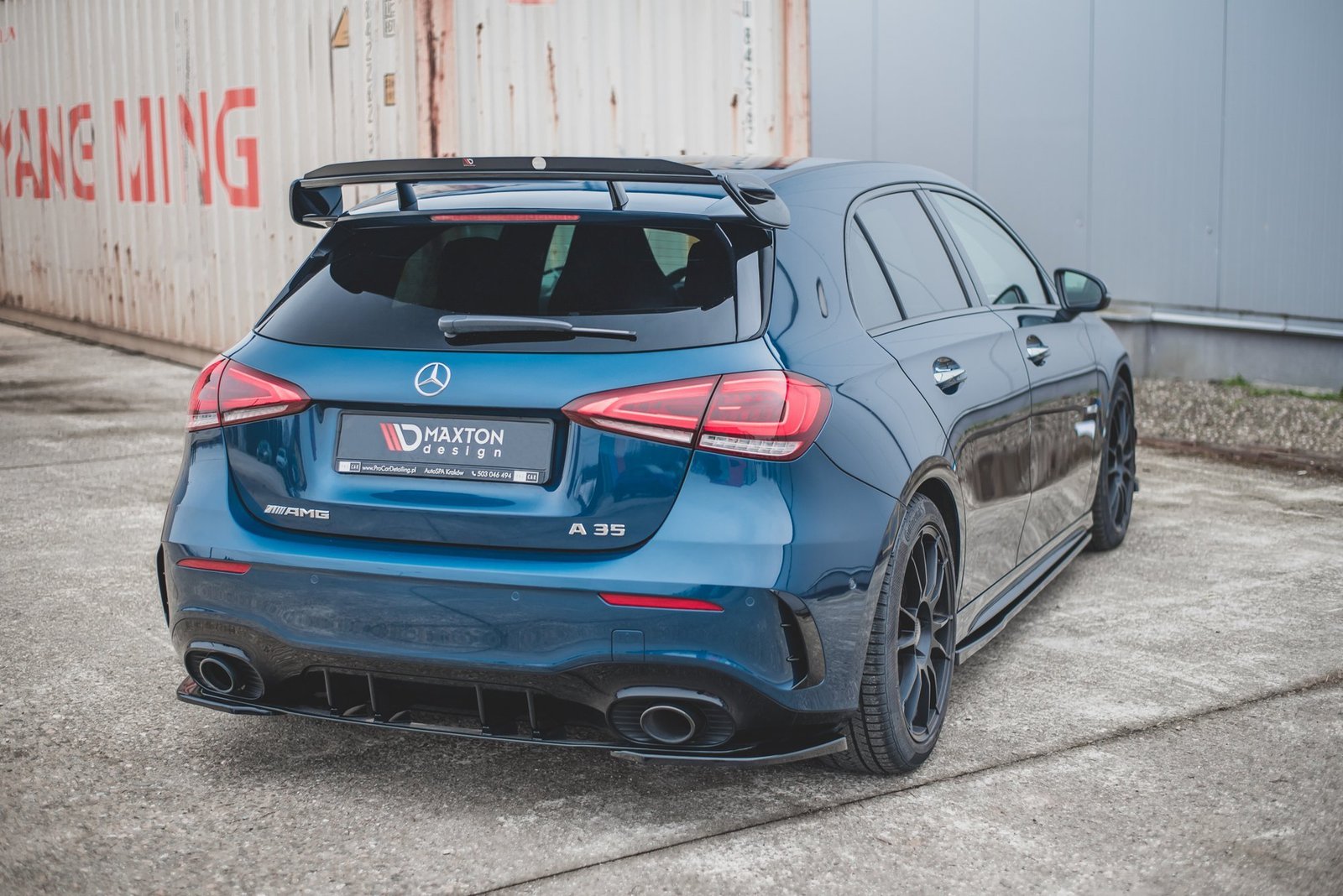 Extensión de Alerón Mercedes A35 AMG Hatchback W177 - Imagen 2