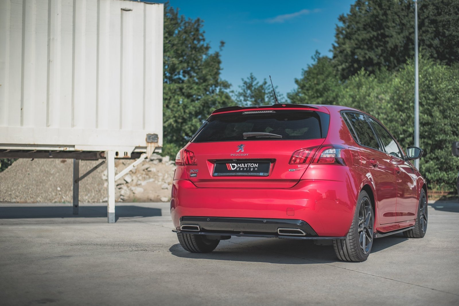 Extensión de Alerón Peugeot 308 GT Mk2 Facelift - Imagen 3