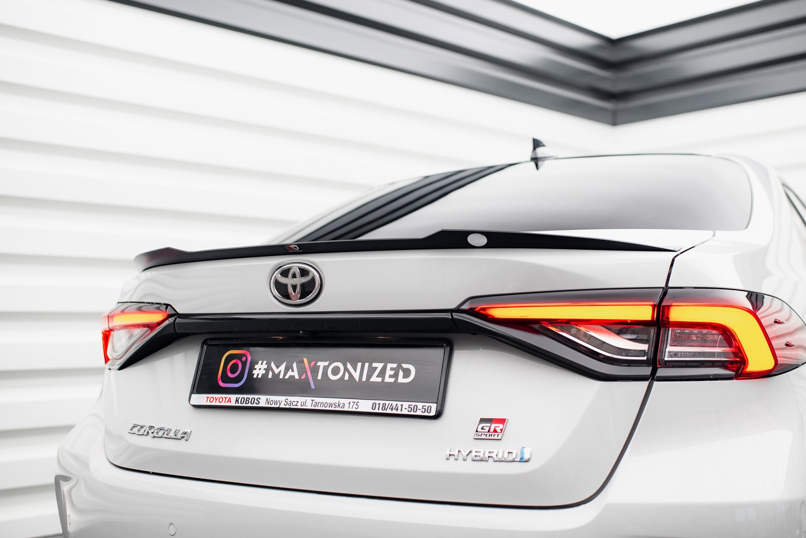 Extensión de Alerón Toyota Corolla XII Sedan