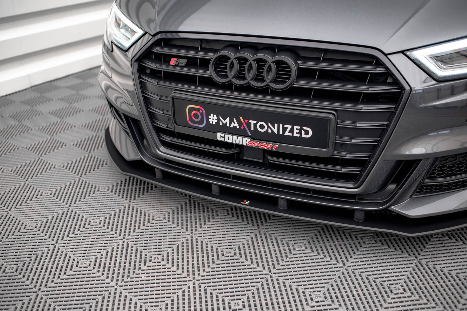 Street Pro Splitter Delantero Audi S3 / A3 S-Line Sportback 8V Facelift - Imagen 3