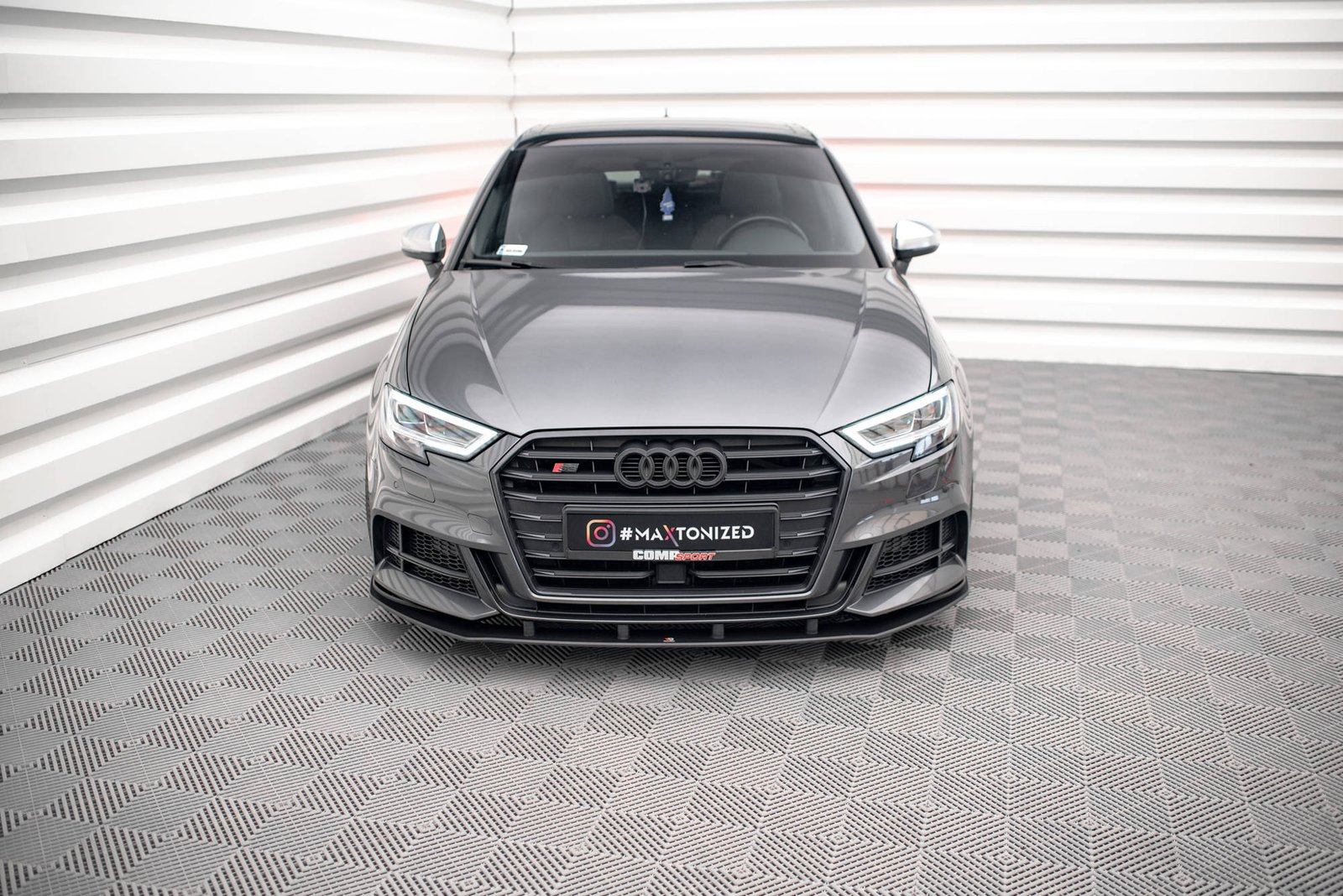 Street Pro Splitter Delantero Audi S3 / A3 S-Line Sportback 8V Facelift - Imagen 2