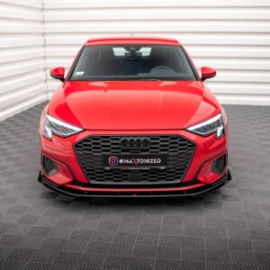 Street Pro Splitter Delantero + Flaps Aerodinámicos Audi A3 8Y