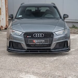 Street Pro Splitter Delantero + Flaps Aerodinámicos Audi RS3 8V Sportback
