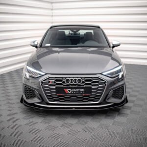 Street Pro Splitter Delantero + Flaps Aerodinámicos Audi S3 / A3 S-Line 8Y