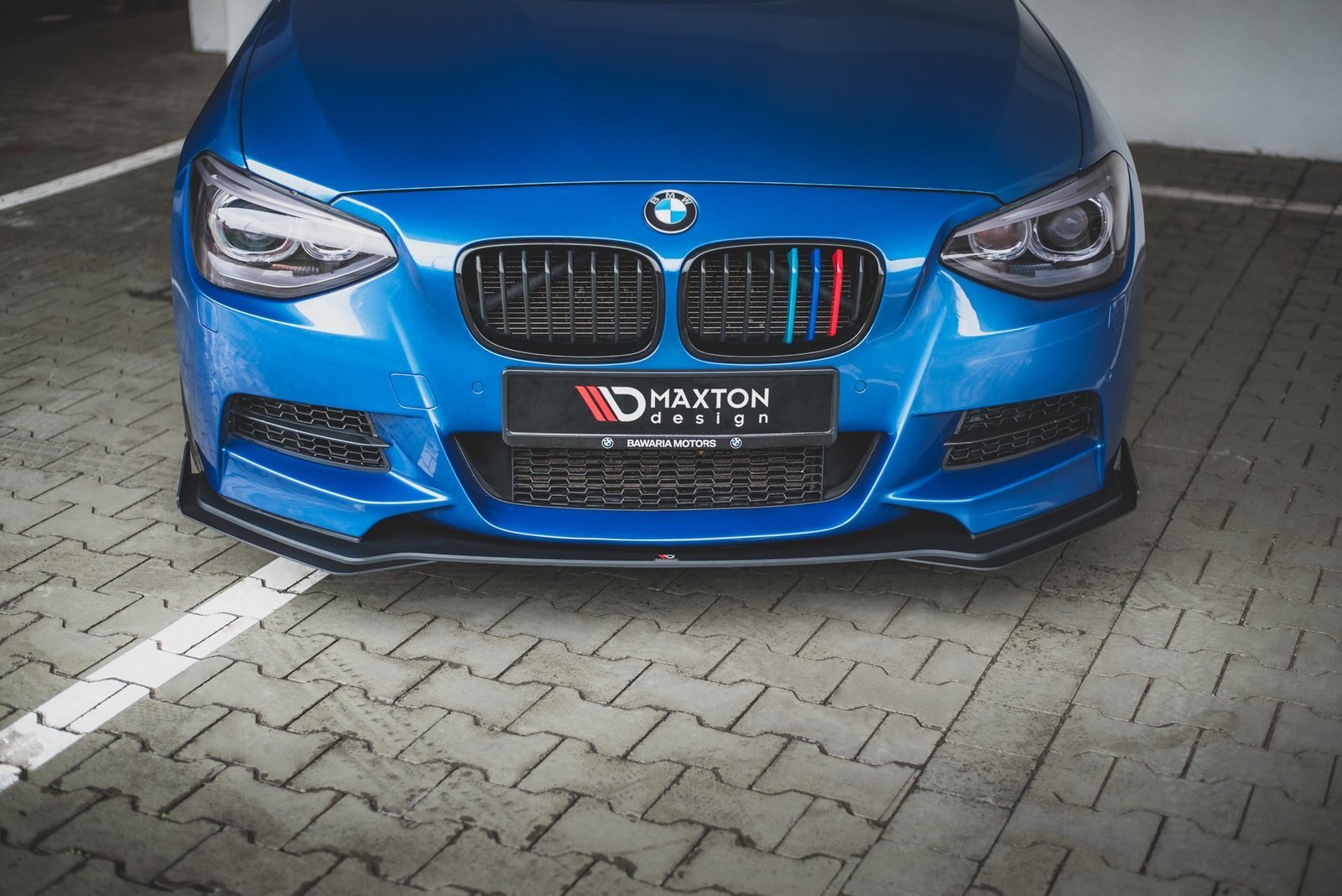 Street Pro Splitter Delantero + Flaps Aerodinámicos BMW M135i F20