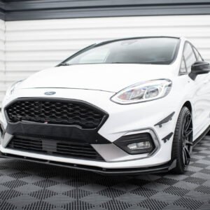 Street Pro Splitter Delantero + Flaps Aerodinámicos Ford Fiesta Mk8 ST / ST-Line