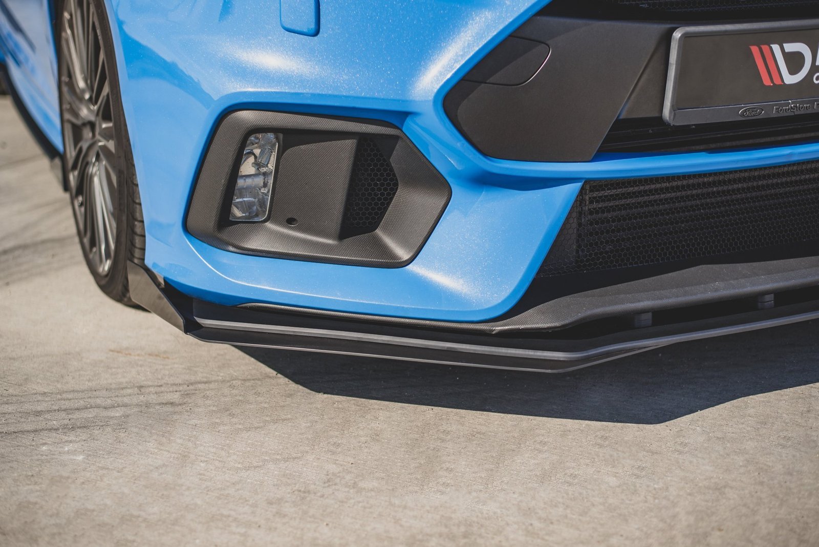 Street Pro Splitter Delantero + Flaps Aerodinámicos Ford Focus RS Mk3 - Imagen 4