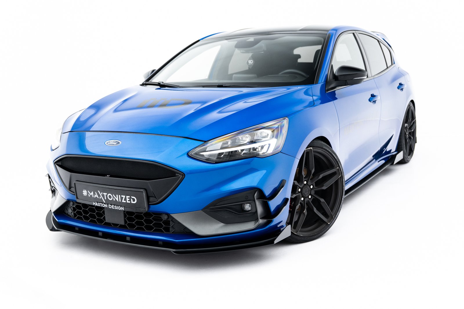 Street Pro Splitter Delantero + Flaps Aerodinámicos Ford Focus ST / ST-Line Mk4