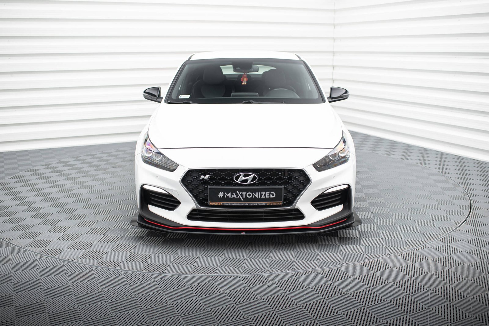 Street Pro Splitter Delantero + Flaps Aerodinámicos Hyundai I30 N Mk3 Hatchback / Fastback - Imagen 2