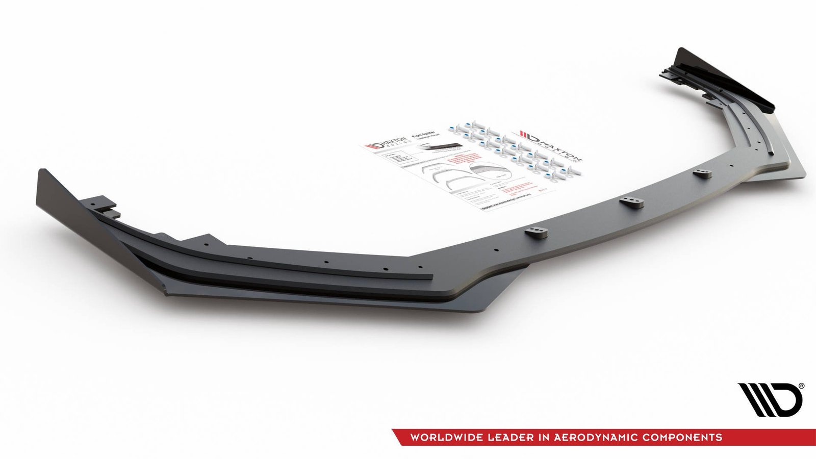 Street Pro Splitter Delantero + Flaps Aerodinámicos Toyota GR Yaris Mk4 - Imagen 5