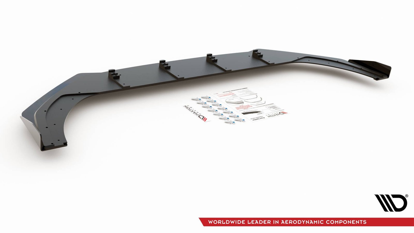 Street Pro Splitter Delantero + Flaps Aerodinámicos Volkswagen Golf GTI / GTE / GTD / R-Line Mk8 - Imagen 4