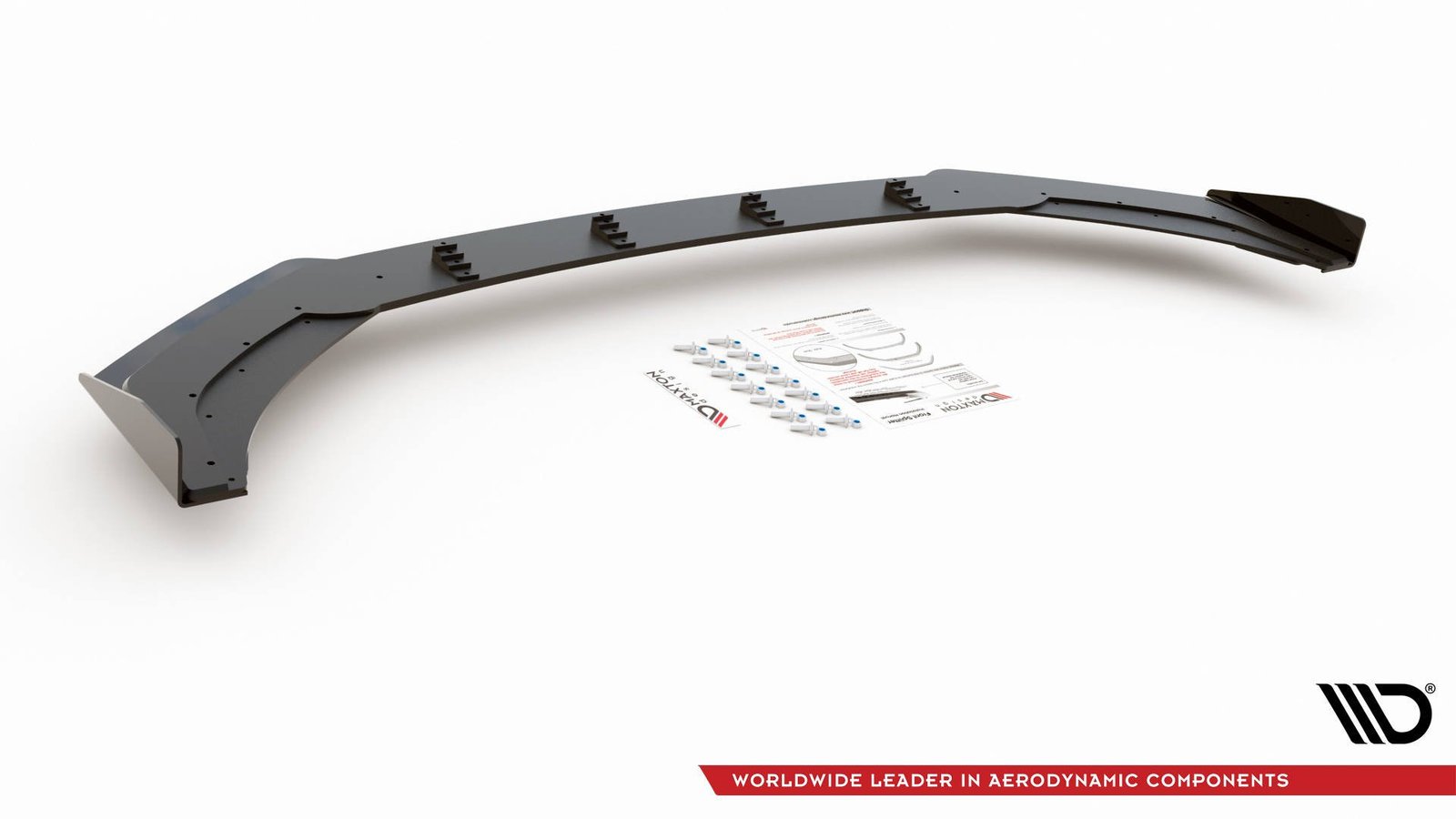 Street Pro Splitter Delantero + Flaps Aerodinámicos Volkswagen Polo GTI Mk6 - Imagen 5