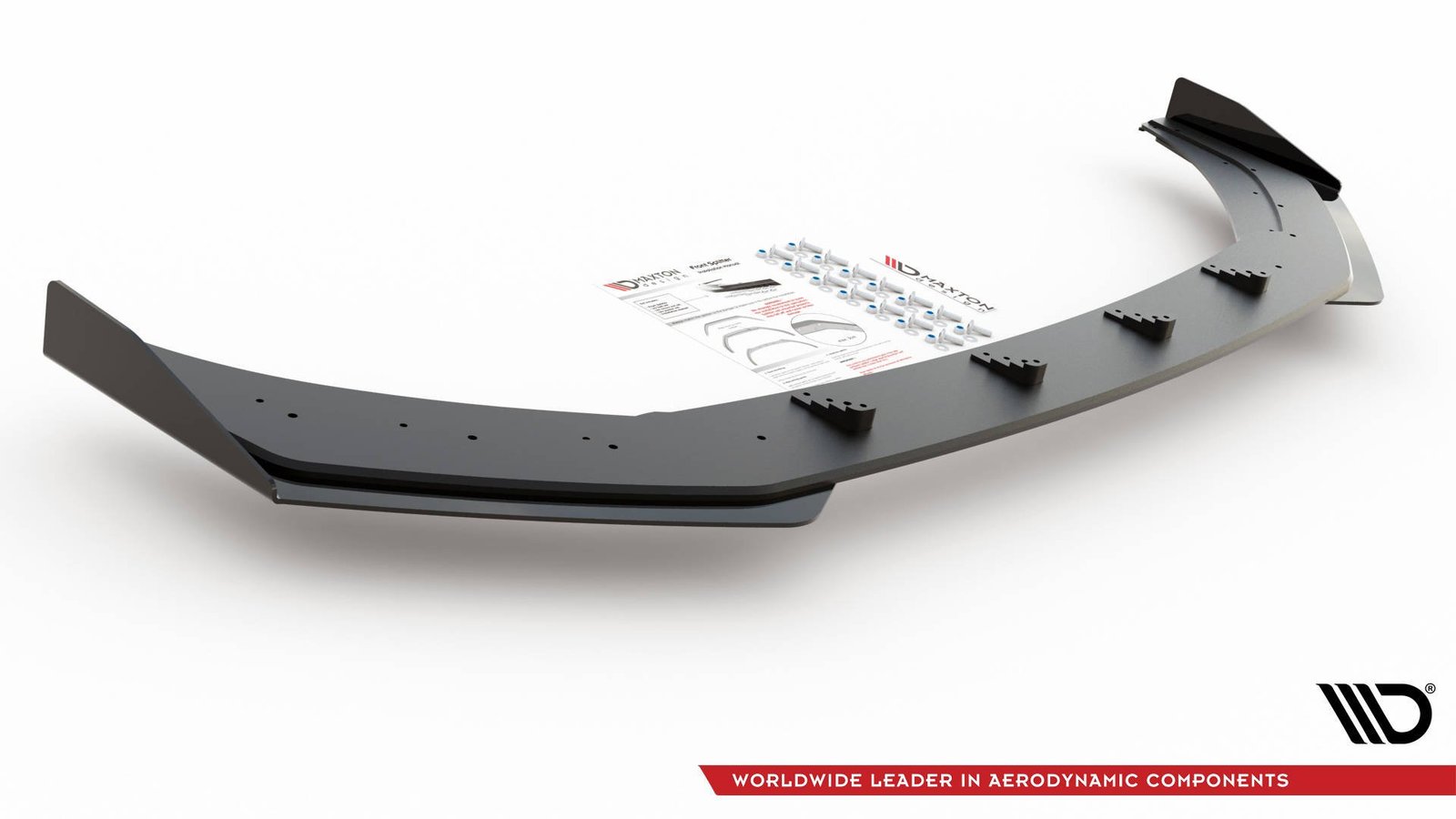 Street Pro Splitter Delantero + Flaps Aerodinámicos Volkswagen Polo GTI Mk6 - Imagen 4