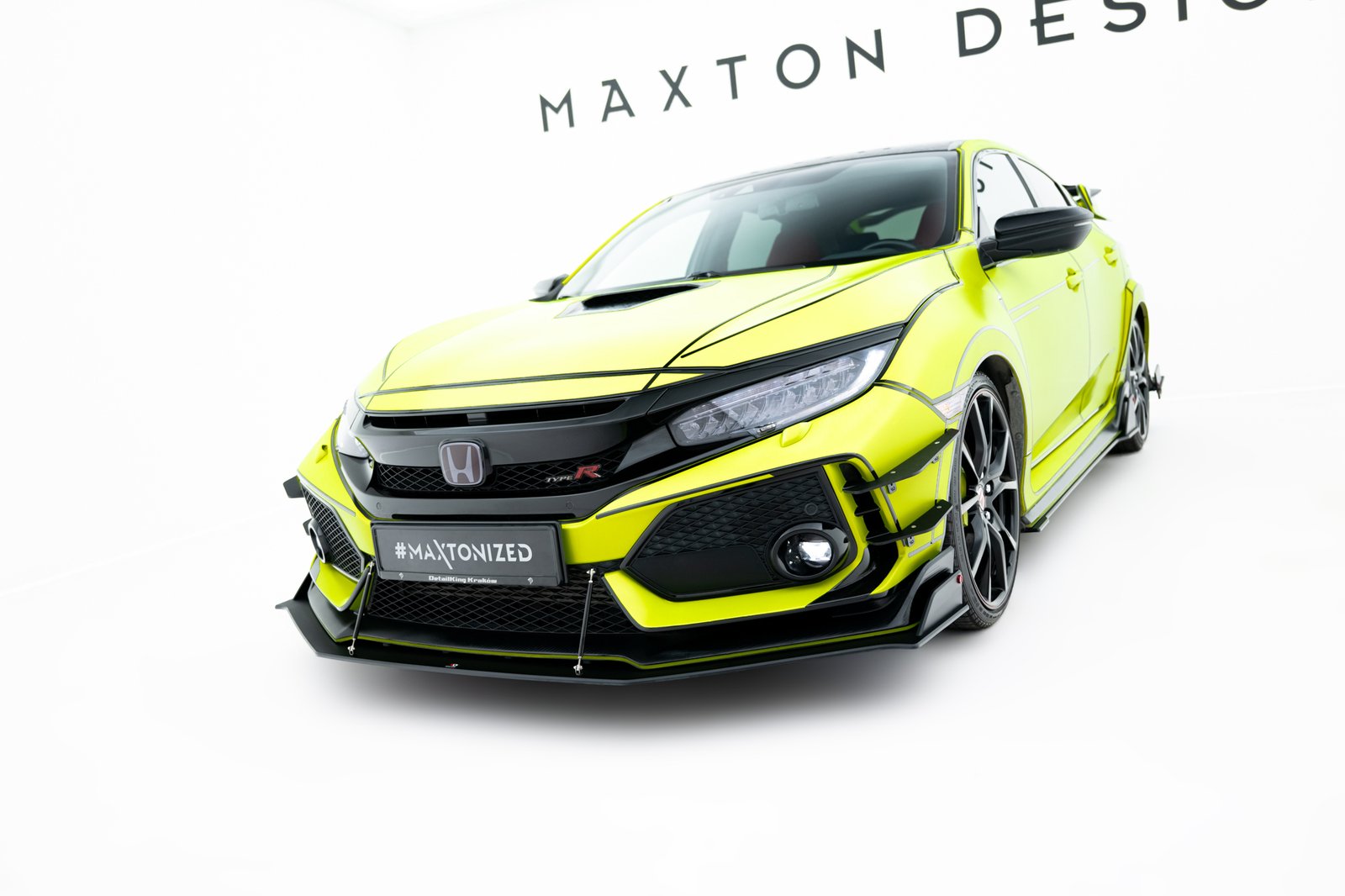 Street Pro Splitter Delantero Honda Civic Type-R Mk10 / Mk10 Facelift