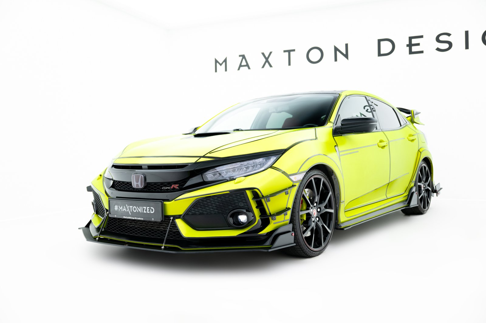 Street Pro Splitter Delantero Honda Civic Type-R Mk10 / Mk10 Facelift - Imagen 4
