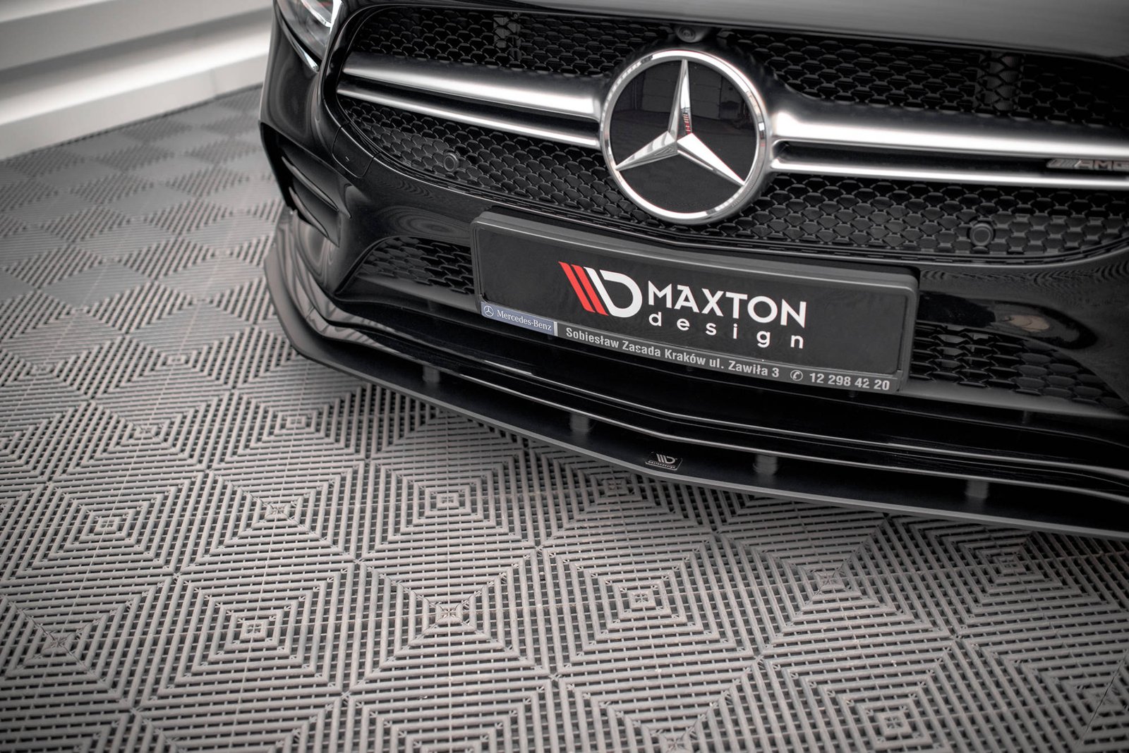 Street Pro Splitter Delantero Mercedes A35 AMG / AMG-Line Aero Pack W177 - Imagen 2