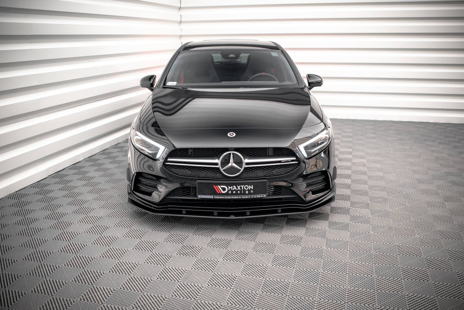 Street Pro Splitter Delantero Mercedes A35 AMG / AMG-Line Aero Pack W177 - Imagen 3