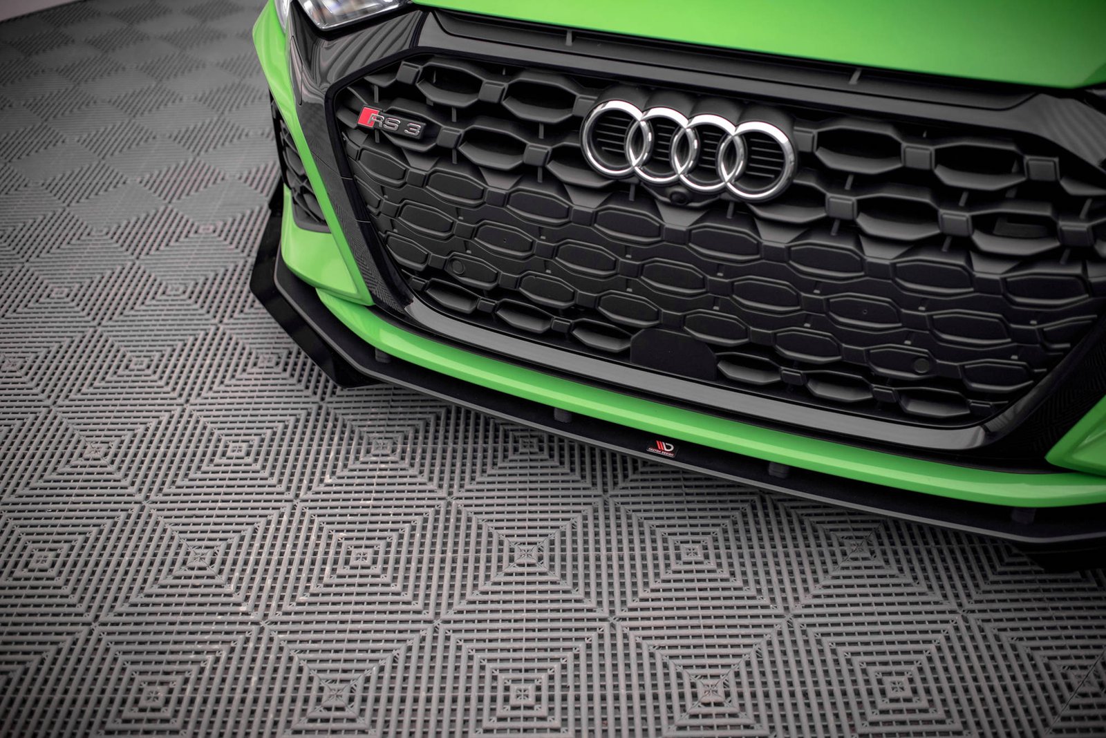 Street Pro Splitter Delantero + Flaps Aerodinámicos Audi RS3 8Y - Imagen 3