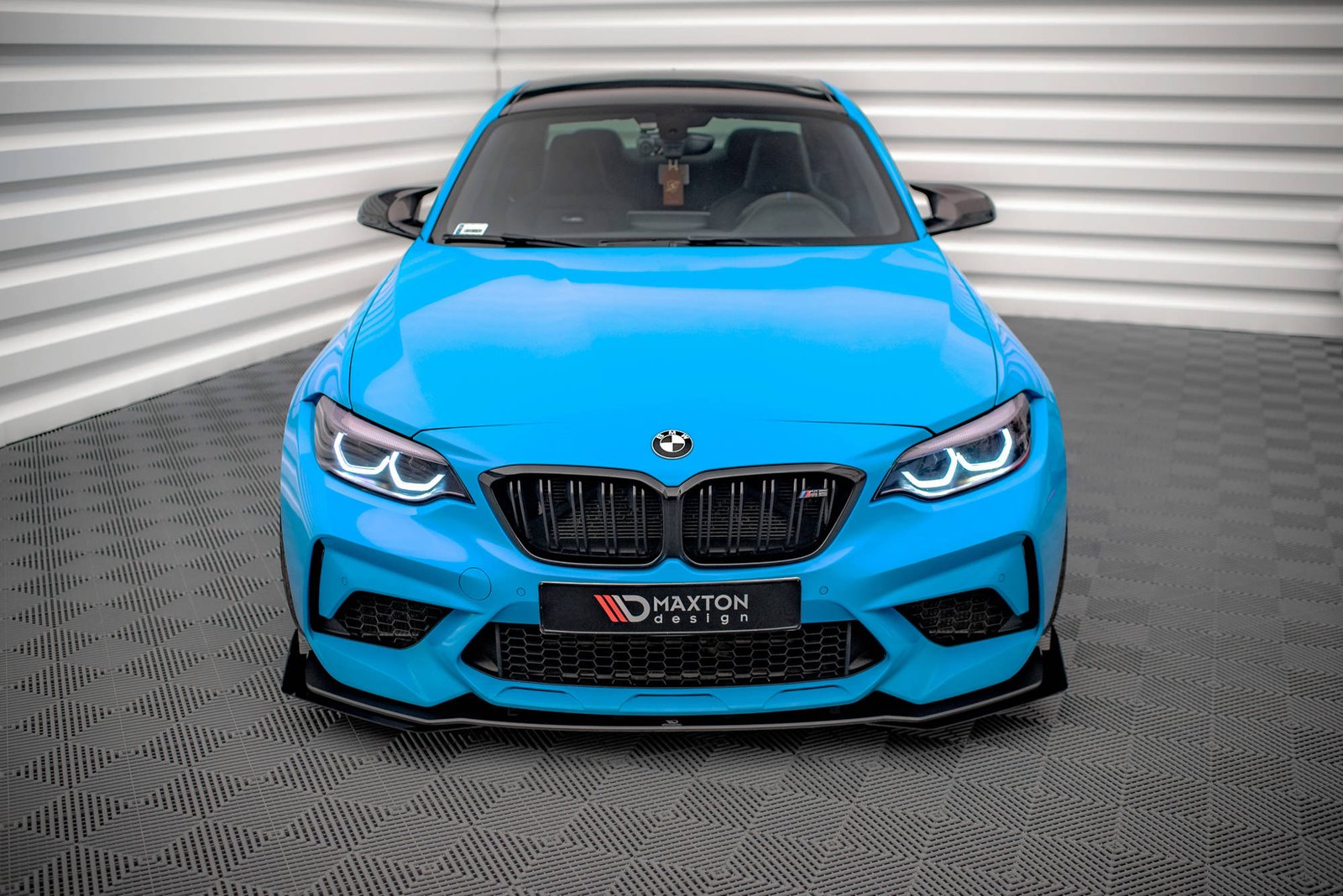 Street Pro Splitter Delantero + Flaps Aerodinámicos BMW M2 Competition F87