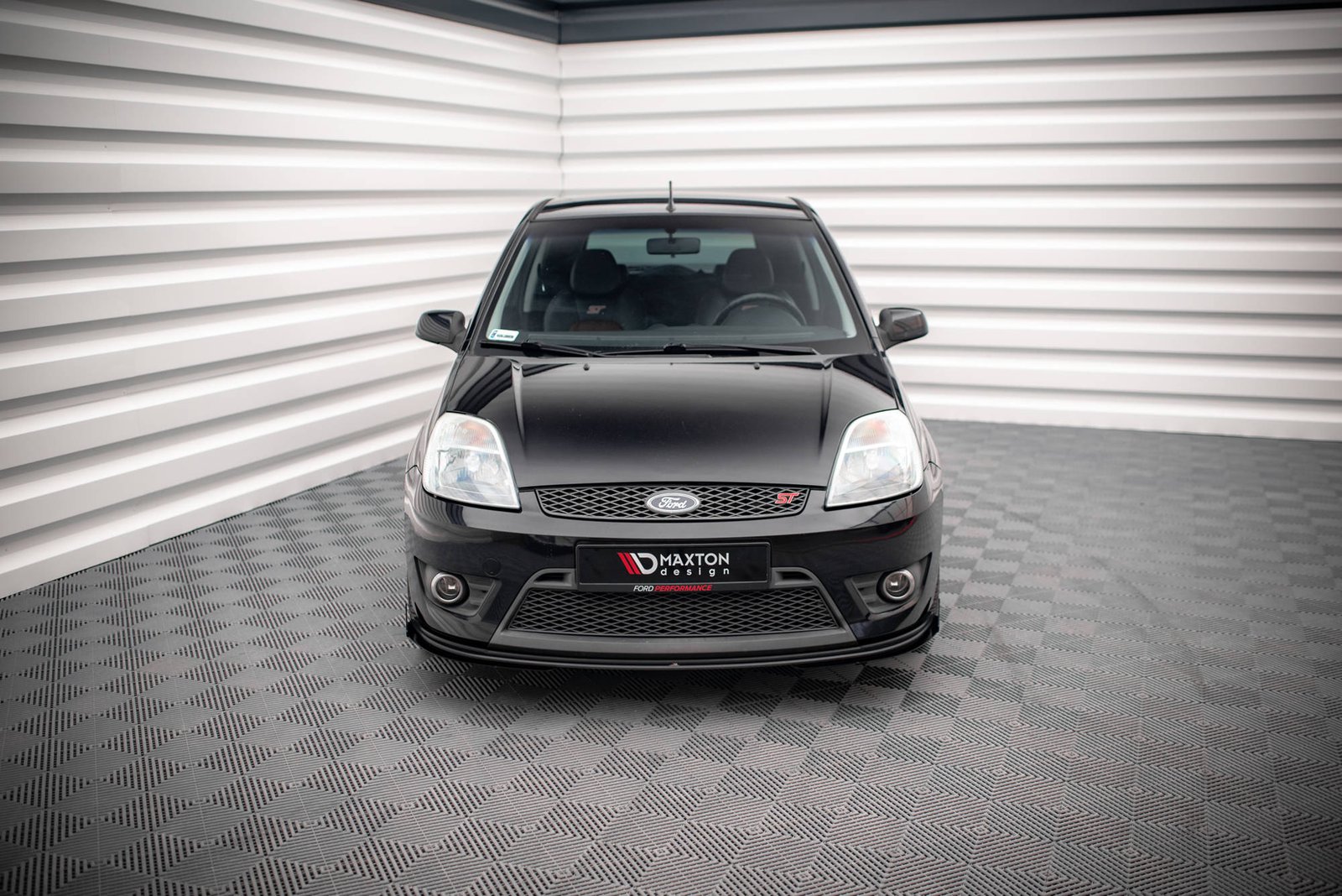 Street Pro Splitter Delantero + Flaps Aerodinámicos Ford Fiesta ST Mk6 - Imagen 2