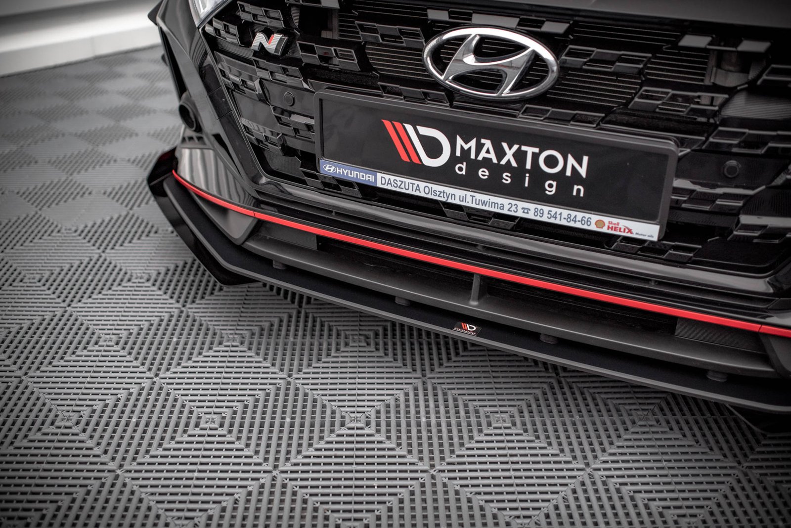 Street Pro Splitter Delantero + Flaps Aerodinámicos Hyundai I20 N Mk3 - Imagen 3