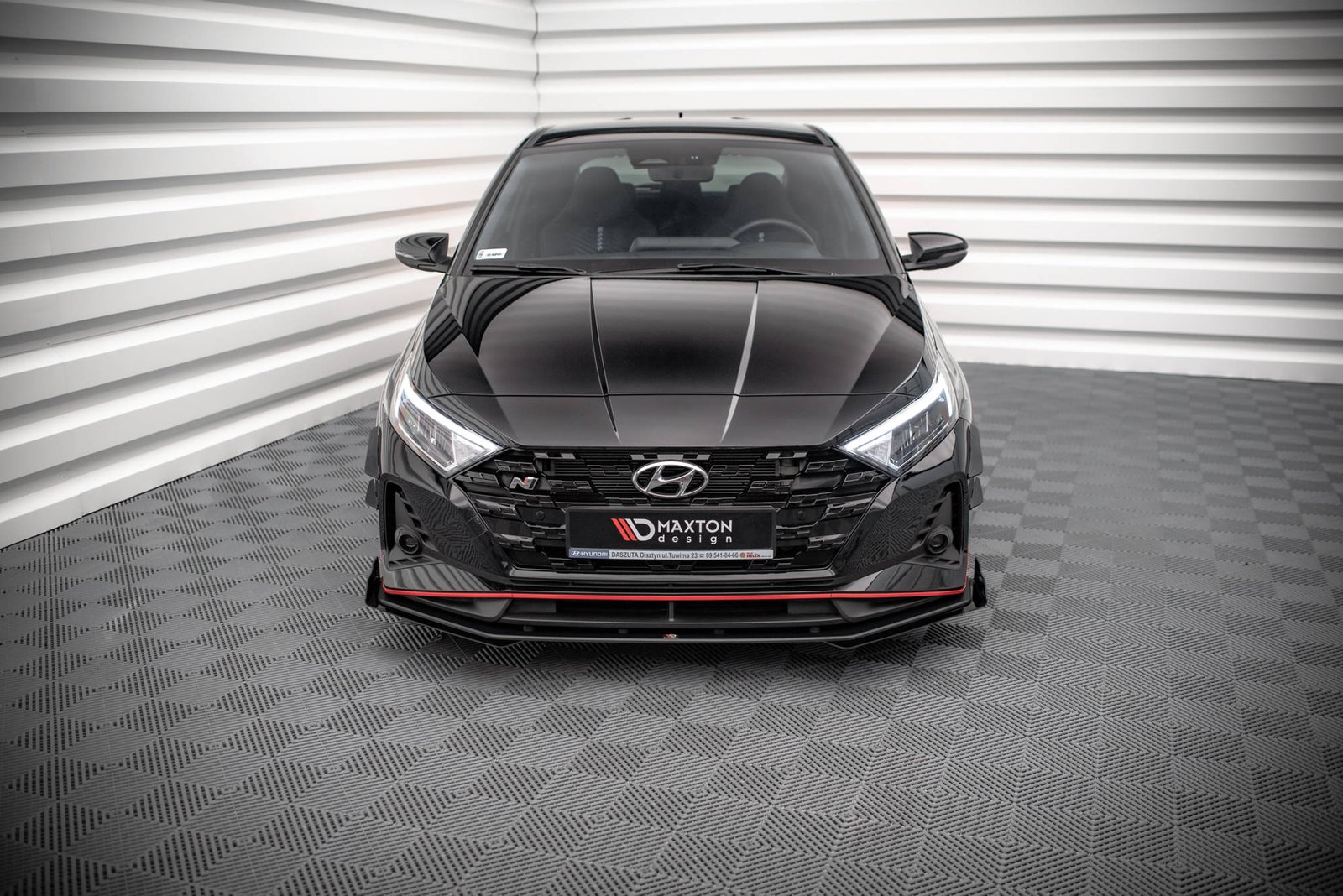 Street Pro Splitter Delantero + Flaps Aerodinámicos Hyundai I20 N Mk3 - Imagen 2
