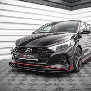 Street Pro Splitter Delantero + Flaps Aerodinámicos Hyundai I20 N Mk3