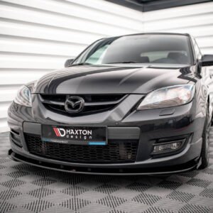 Street Pro Splitter Delantero + Flaps Aerodinámicos Mazda 3 MPS Mk1
