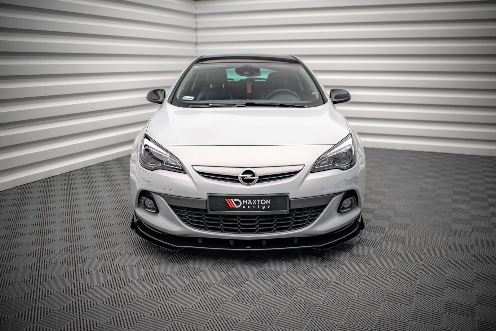 Street Pro Splitter Delantero + Flaps Aerodinámicos Opel Astra GTC OPC-Line J