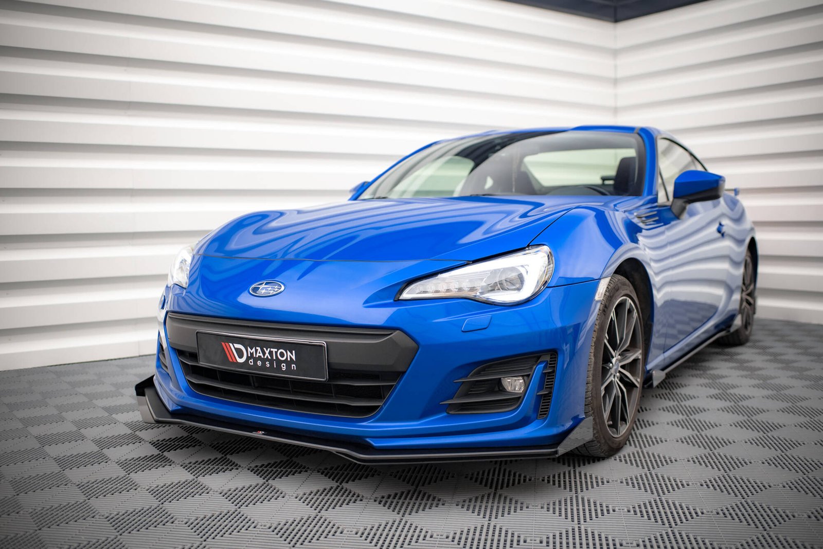 Street Pro Splitter Delantero + Flaps Aerodinámicos Subaru BRZ Mk1 Facelift