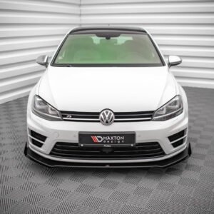 Street Pro Splitter Delantero + Flaps Aerodinámicos Volkswagen Golf R Mk7