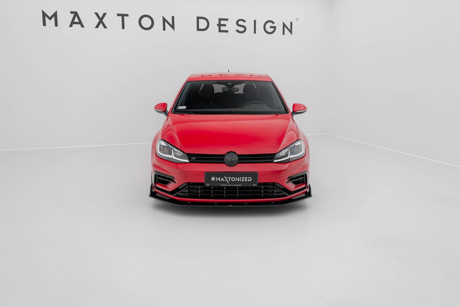 Street Pro Splitter Delantero Volkswagen Golf R / R-Line Mk7 Facelift - Imagen 2