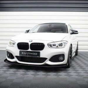 Street Pro Splitter Delantero + Flaps Aerodinámicos for BMW 1 F20 M-Pack Facelift / M140i