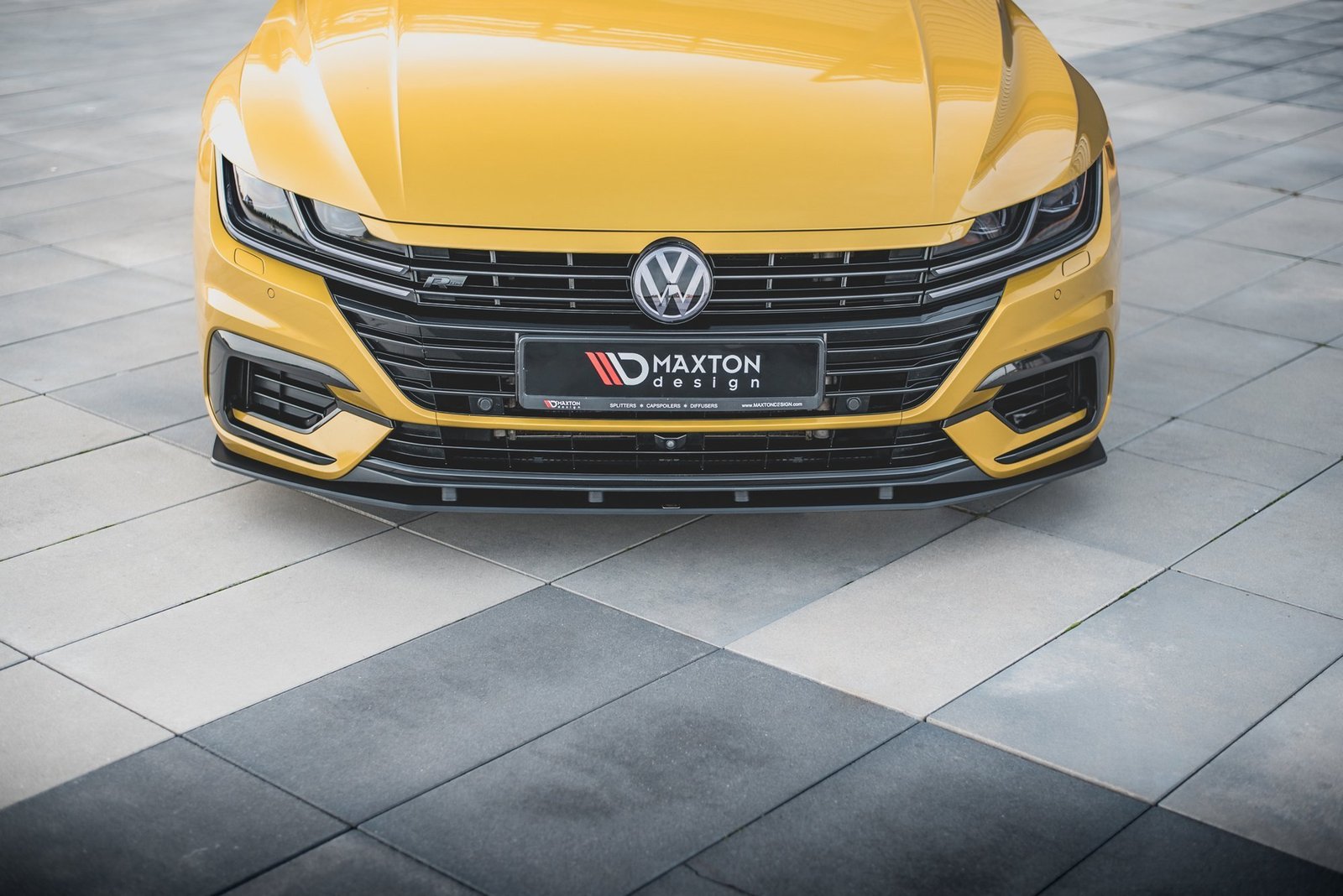 Street Pro Splitter Delantero Volkswagen Arteon R-Line Sedan / Shooting Brake Mk1