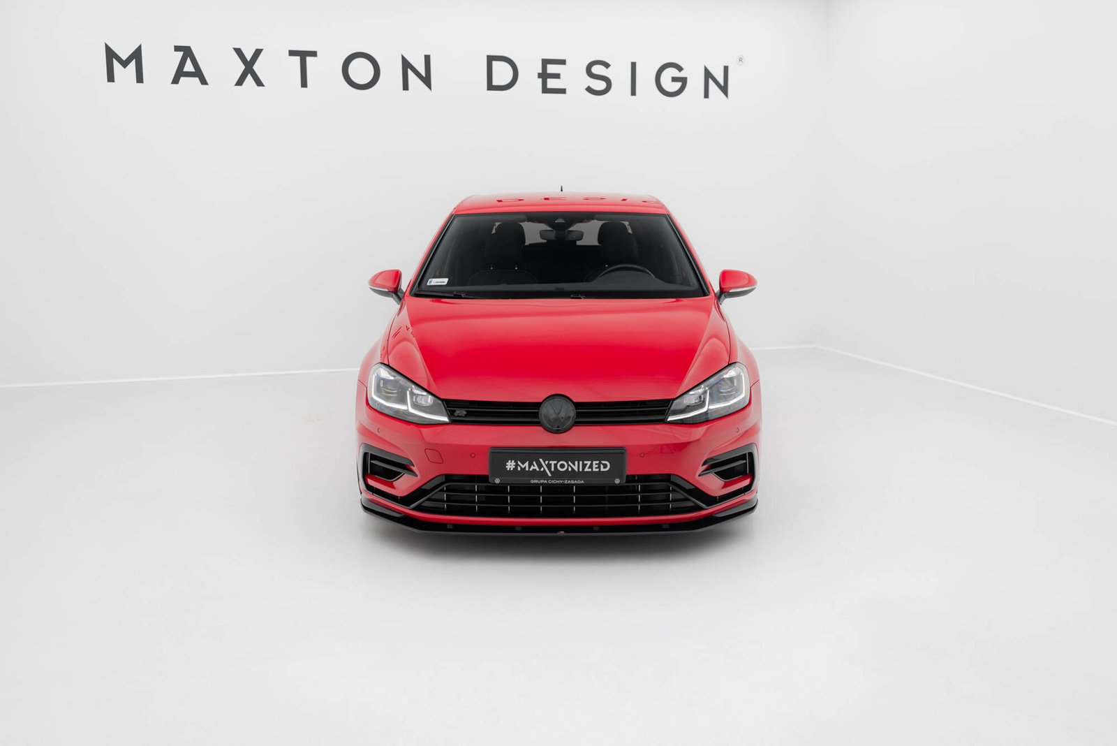 Street Pro Splitter Delantero Volkswagen Golf R / R-Line Mk7 Facelift - Imagen 2