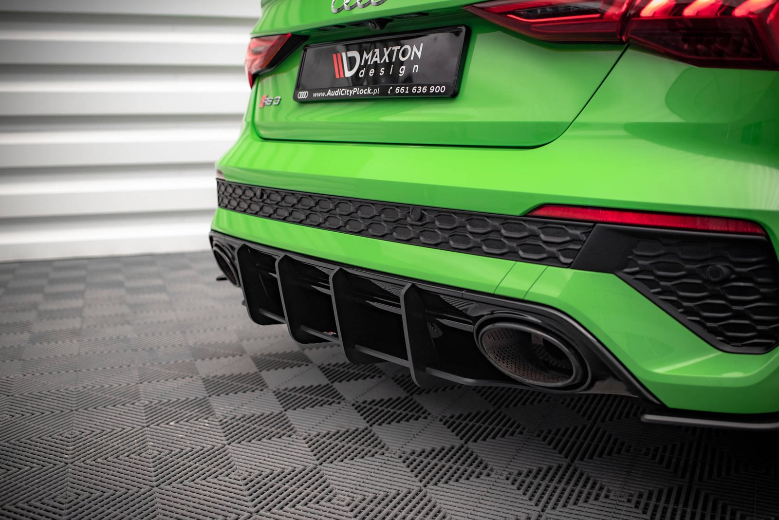 Street Pro Rear Diffuser Audi RS3 Sedan 8Y - Imagen 3