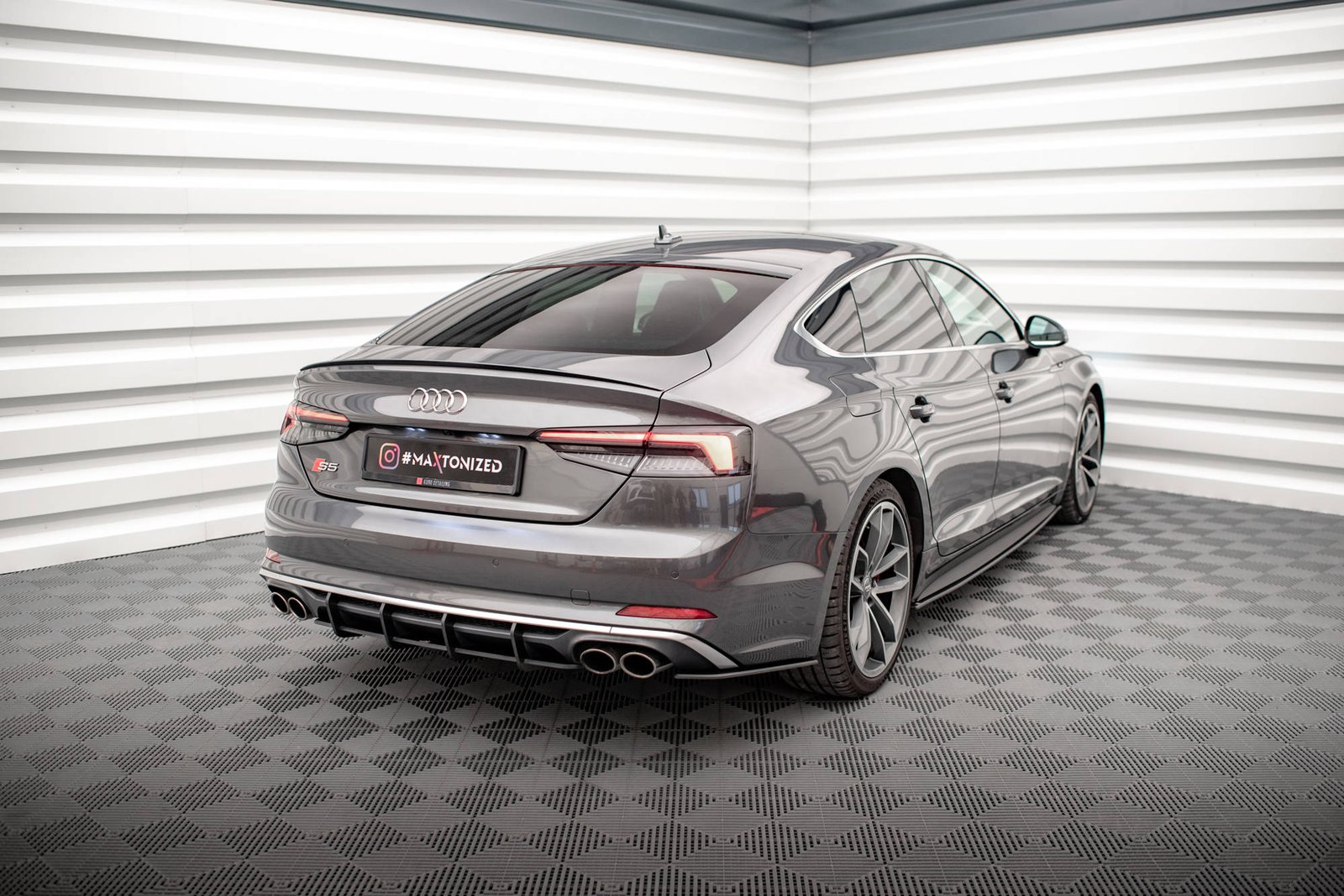 Street Pro Rear Diffuser Audi S5 Coupe / Sportback F5 - Imagen 2