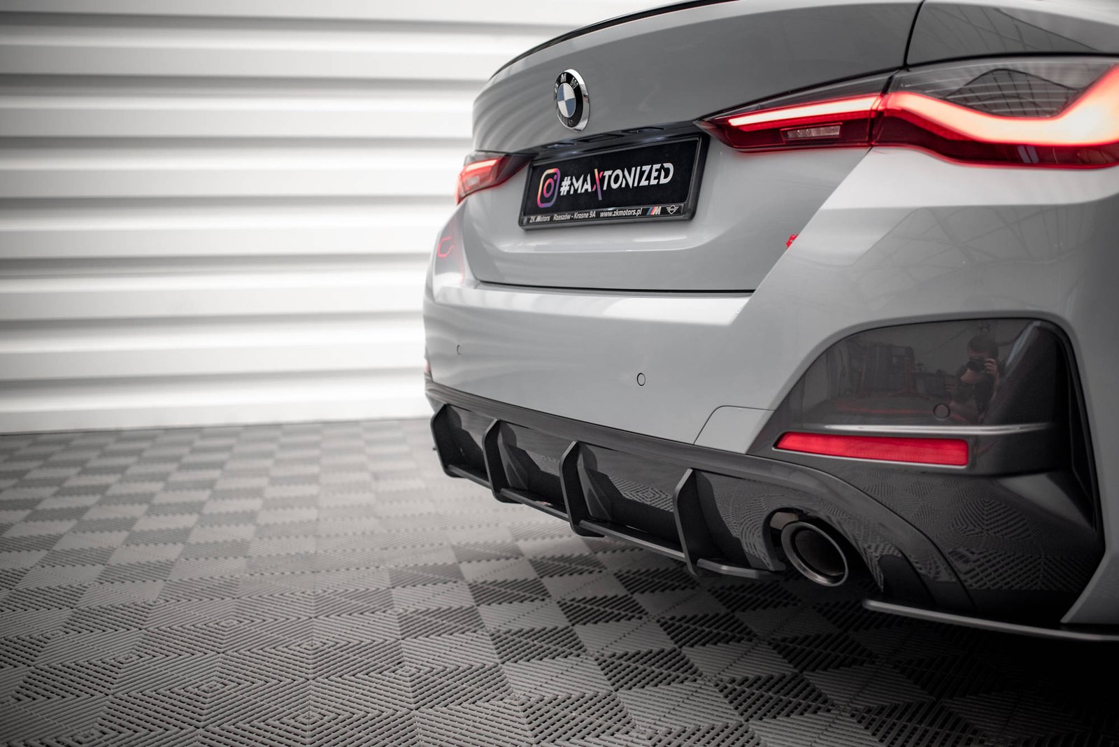 Street Pro Rear Diffuser BMW 4 Gran Coupe M-Pack G26 - Imagen 2