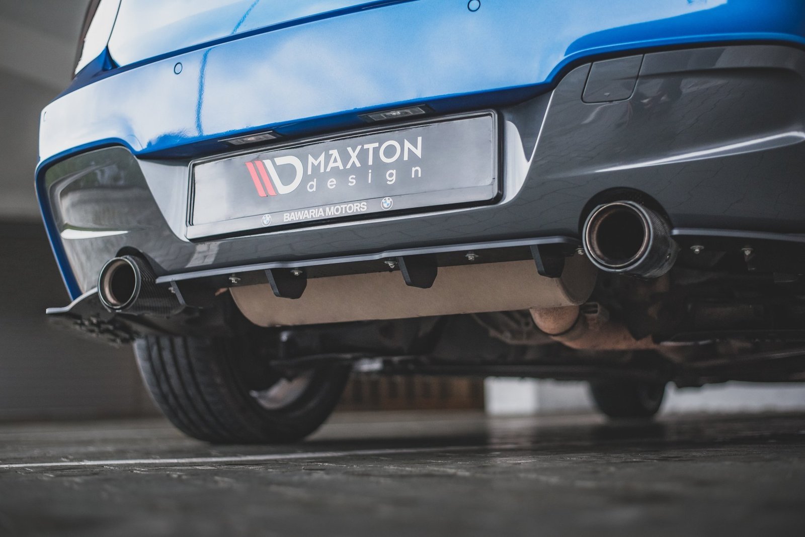 Street Pro Rear Diffuser BMW M135i F20 - Imagen 3