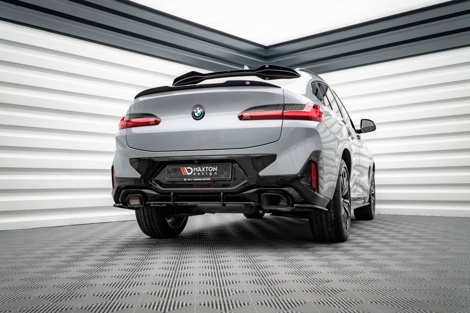 Street Pro Rear Diffuser BMW X4 M-Pack G02 Facelift - Imagen 2