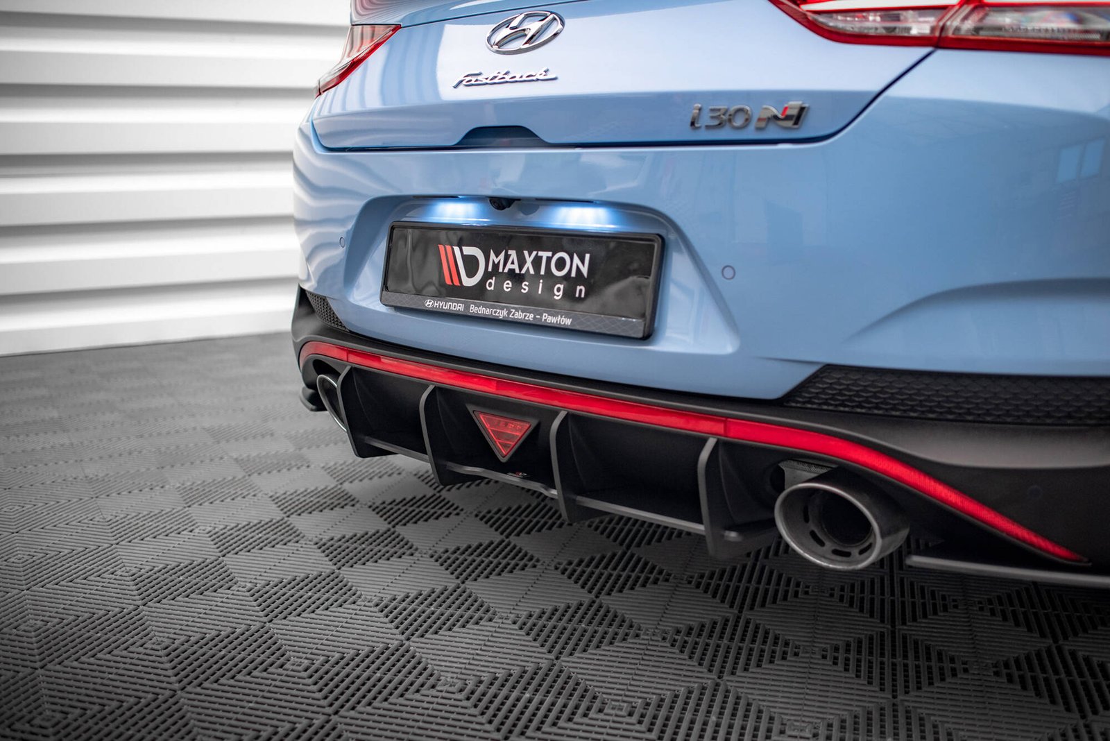 Street Pro Rear Diffuser Hyundai I30 N Fastback Mk3 Facelift - Imagen 2