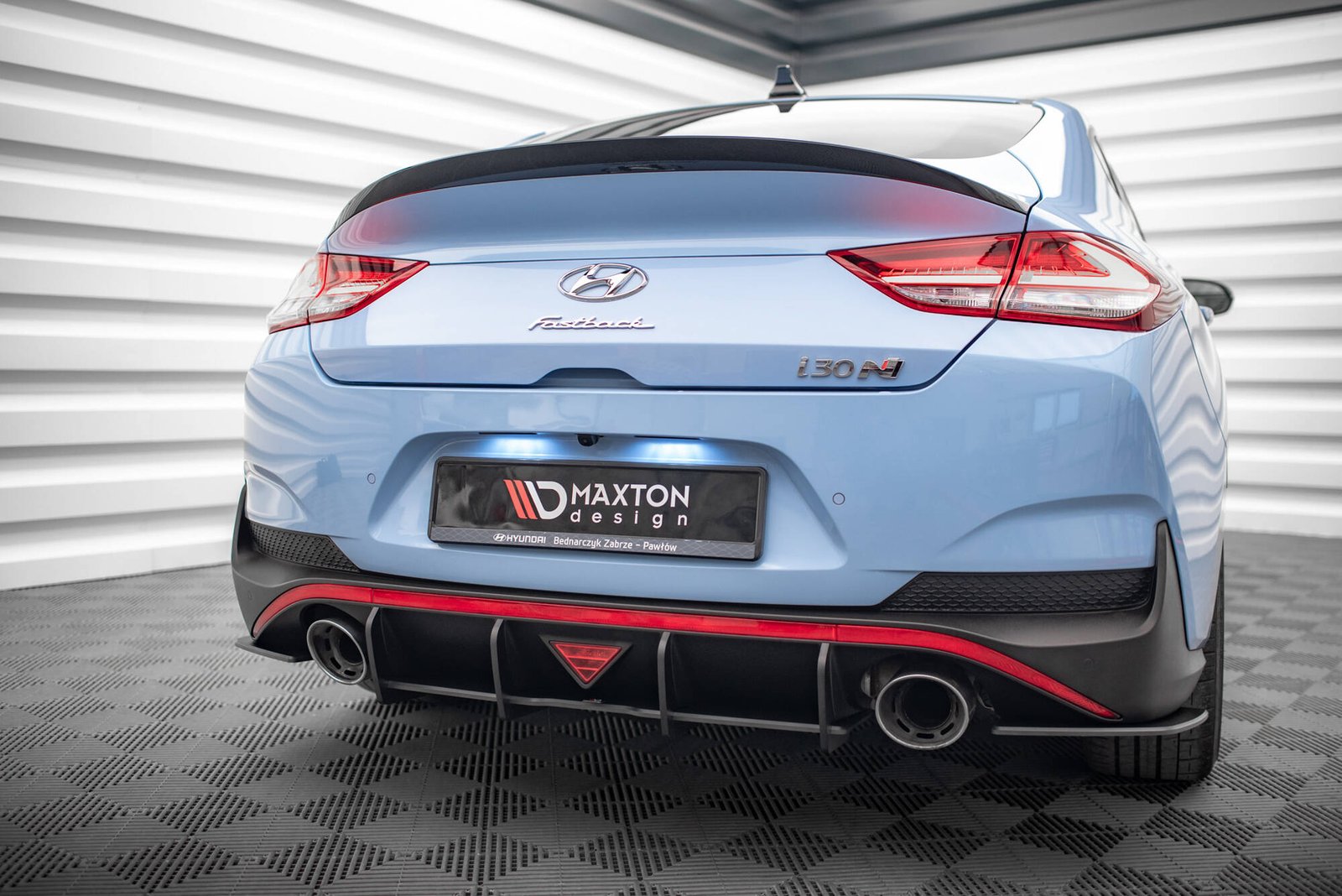 Street Pro Rear Diffuser Hyundai I30 N Fastback Mk3 Facelift - Imagen 3