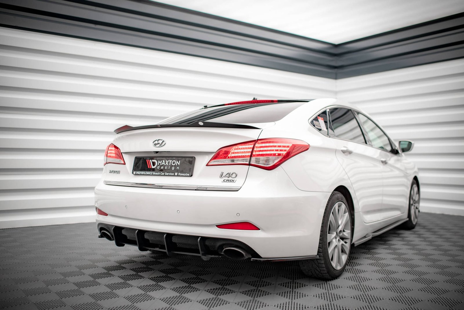 Street Pro Rear Diffuser Hyundai I40 Mk1 - Imagen 2