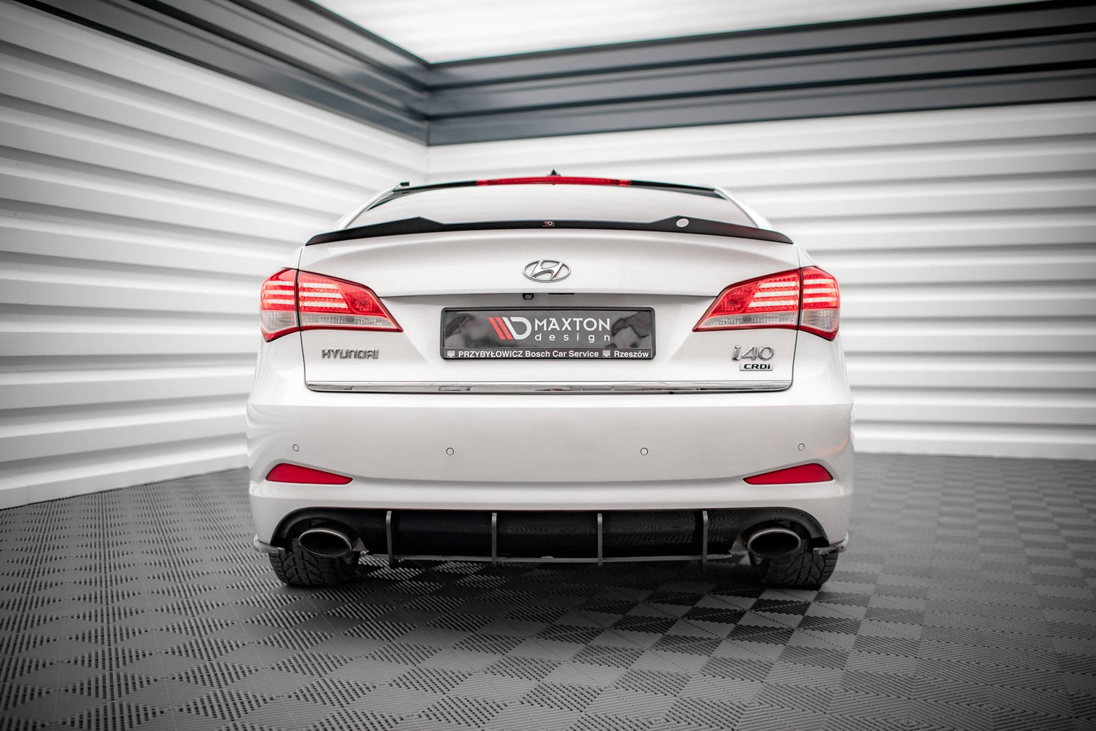 Street Pro Rear Diffuser Hyundai I40 Mk1 - Imagen 3
