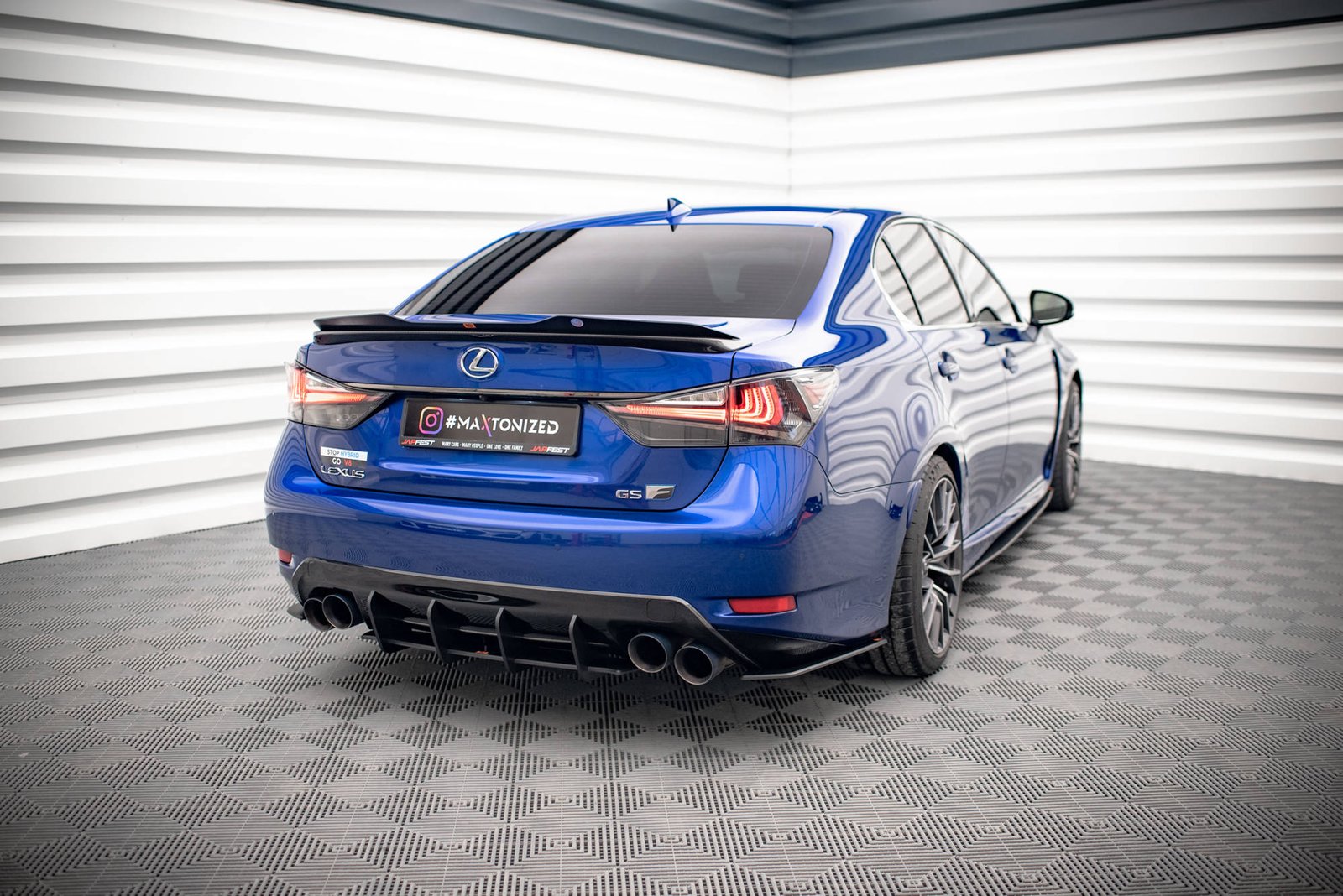 Street Pro Rear Diffuser Lexus GS F Mk4 Facelift - Imagen 3