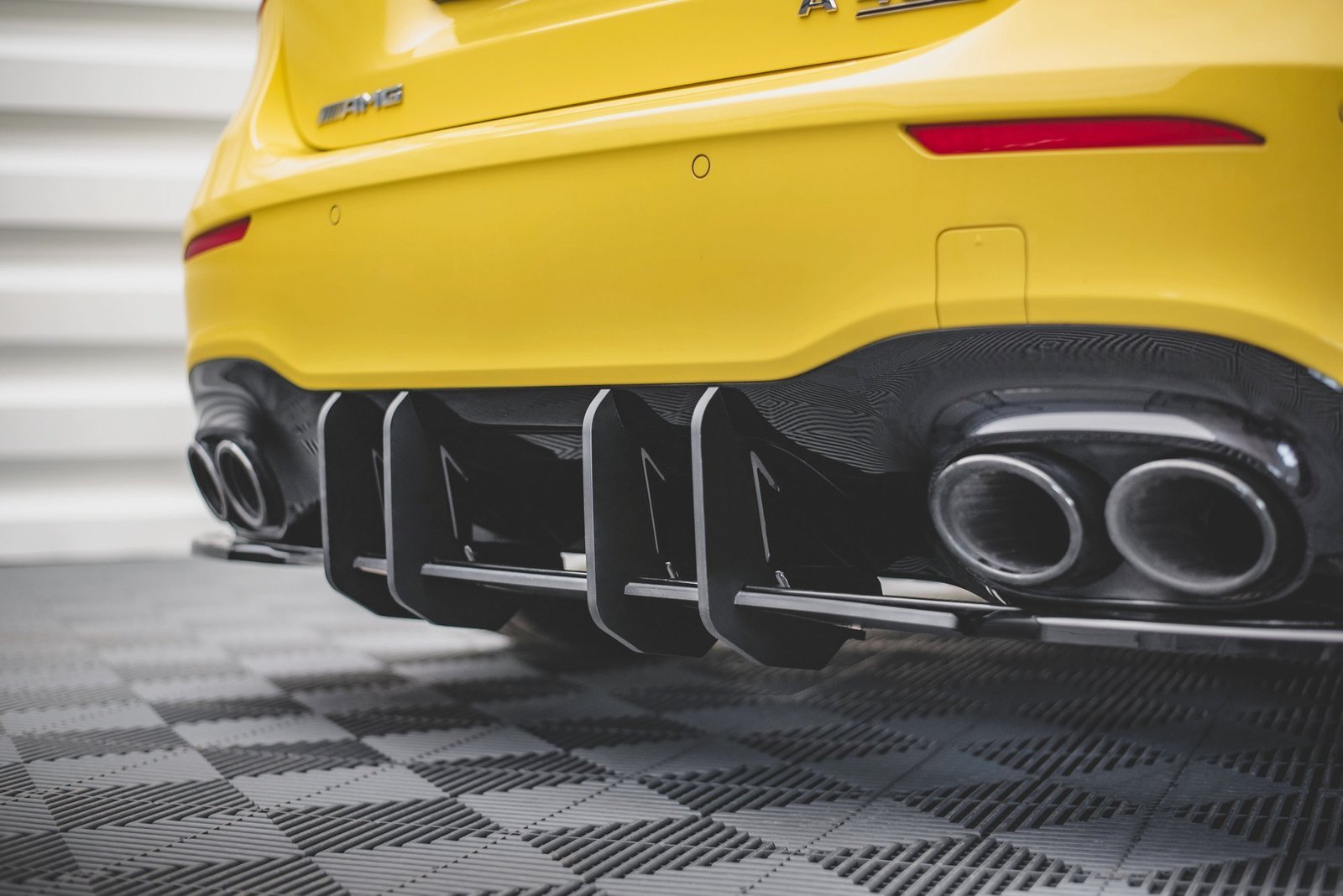 Street Pro Rear Diffuser Mercedes-AMG A45 S Aero Pack W177 - Imagen 2