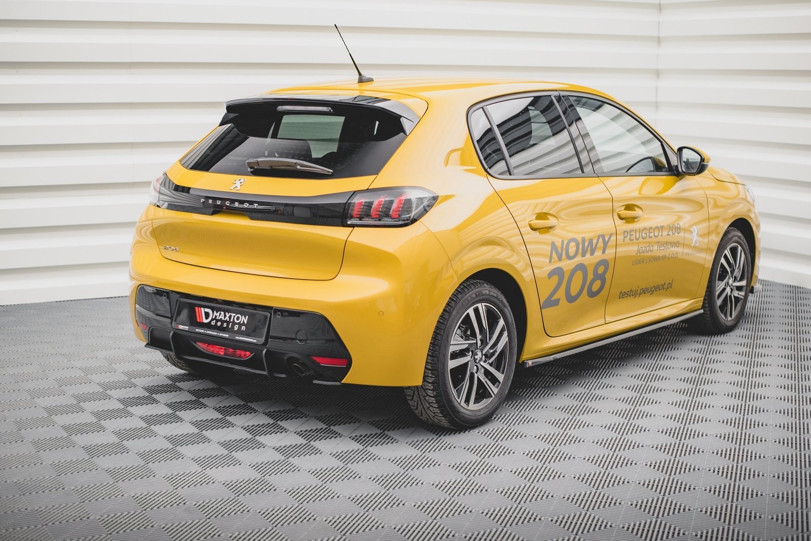 Street Pro Rear Diffuser Peugeot 208 Mk2 - Imagen 2