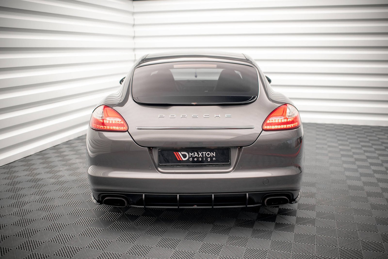 Street Pro Rear Diffuser Porsche Panamera / Panamera Diesel 970 - Imagen 4